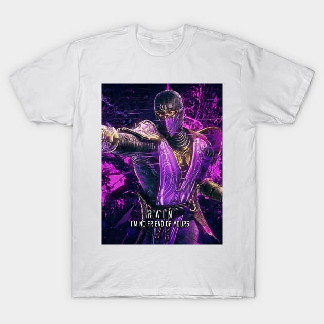 MK Rain Ninja T-Shirt by syanart